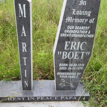 MARTIN Eric 1910-1976