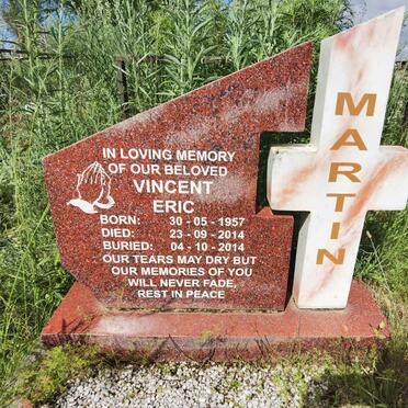 MARTIN Vincent Eric 1957-2014