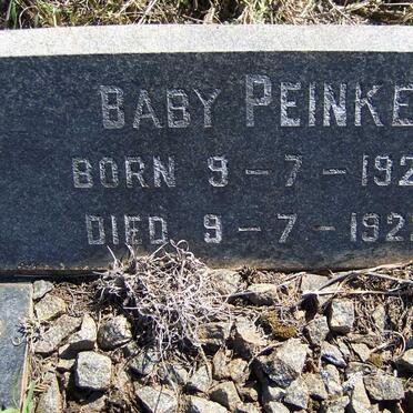 PEINKE Baby 1922-1922