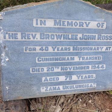 ROSS John Brownlee -1944
