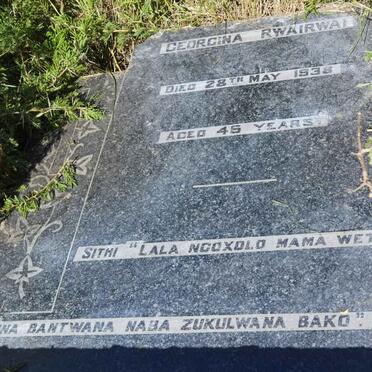 RWAIRWAI Georgina -1938