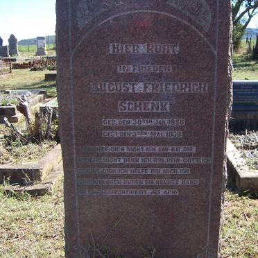 SCHENK August Friedrich 1856-1939