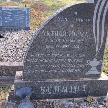 SCHMIDT Arthur Hilma 1931-1960