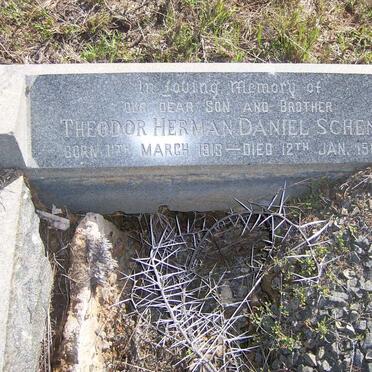 SCHENK Theodor Herman Daniel 1913-1965