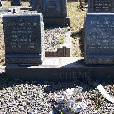 SCHENK Wilhelm Friederich -1948 &amp; Emilie Erenstine STERNBERG 1886-1971