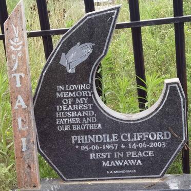 TALI Phindile Clifford 1957-2003