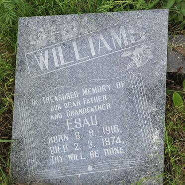 WILLIAMS Esau 1915-1974