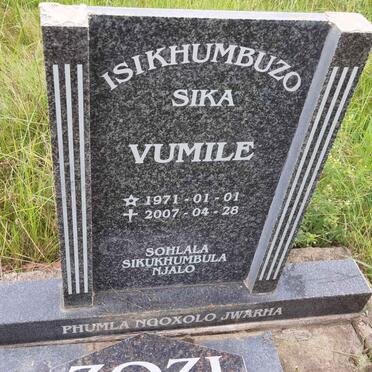 ZOZI Isikhumbuzo Sika Vumile 1971-2007