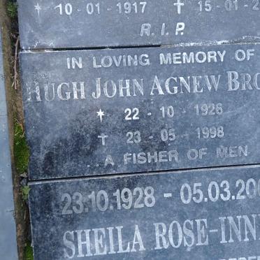 BROWN Hugh John Agnew 1926-1998