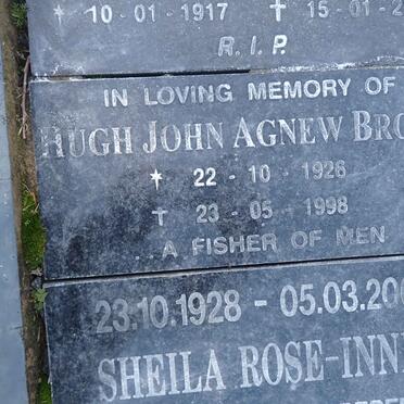BROWN Hugh John Agnew 1926-1998