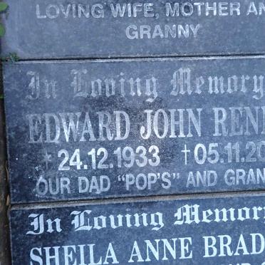 RENNIE Edward John 1933-2014