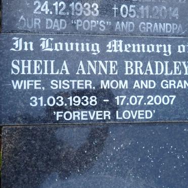 BRADLEY Sheila Anne 1938-2007