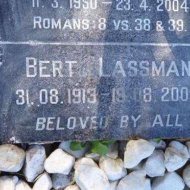 LASSMAN Bert 1913-2004