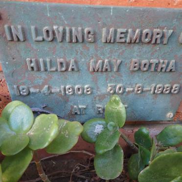 BOTHA Hilda May 1908-1988