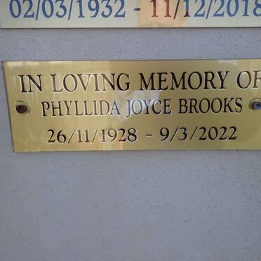 BROOKS Phyllida Joyce 1928-2022