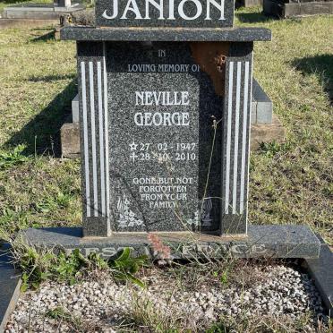JANION Neville George 1947-2010