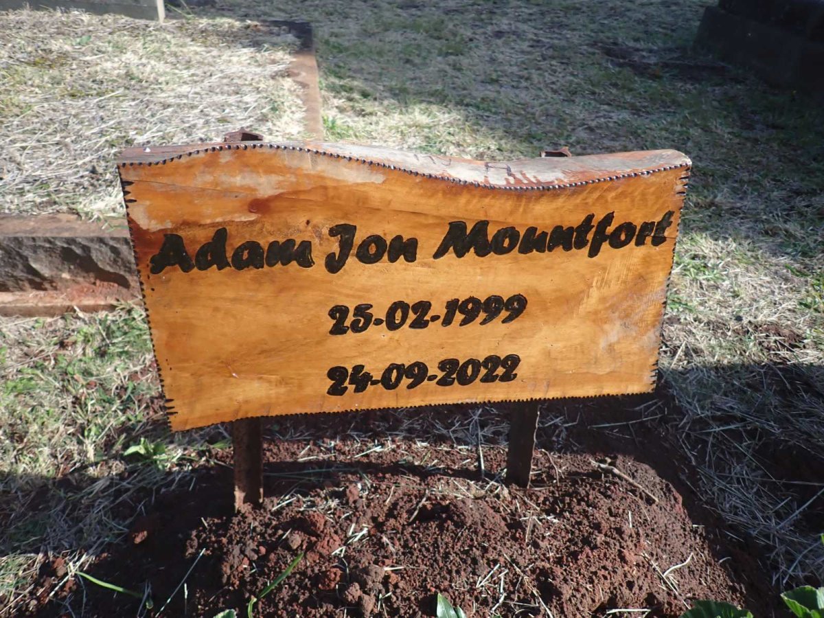 MOUNTFORT Adam Jon 1999-2022