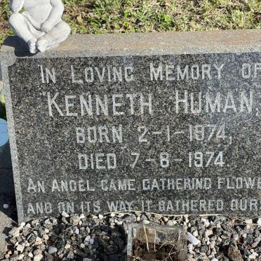 HUMAN Kenneth 1974-1974