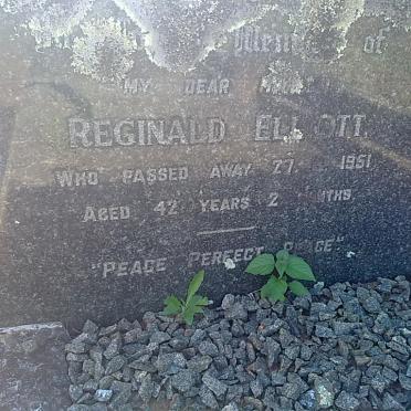 ELLIOTT Reginald -1951