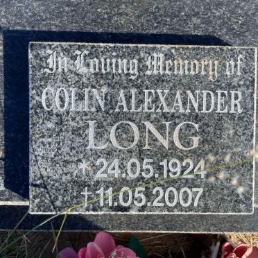 LONG Colin Alexander 1924-2007