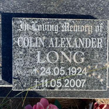 LONG Colin Alexander 1924-2007
