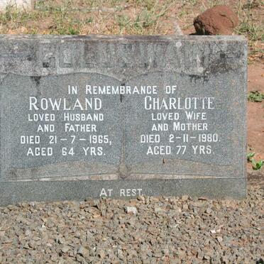 GOLDSWAIN Rowland -1965 &amp; Charlotte -1980