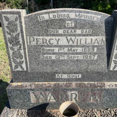WARREN Percy William 1889-1957