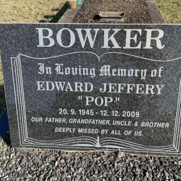 BOWKER Edward Jeffery 1945-2009