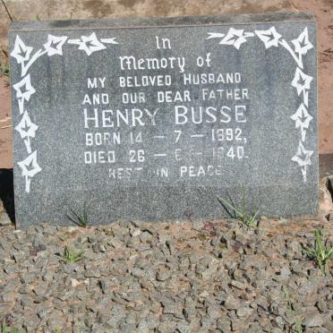BUSSE Henry 1892-1940