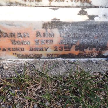 COCKCROFT John Henry 1840-1912 & Sarah Ann 1843-19?6 _2