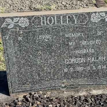 HOLLEY Gordon Ralph 1910-1974