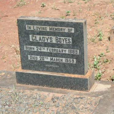 BOYES Gladys 1889-1959