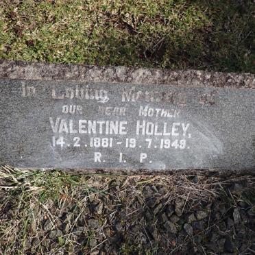 HOLLEY Valentine 1881-1949
