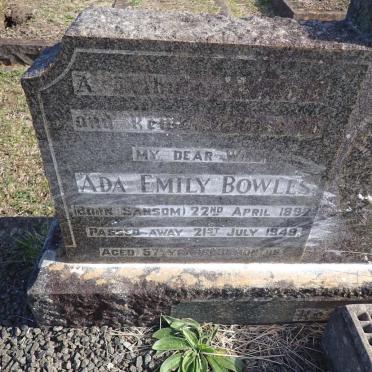 BOWLES Albert James -1954 &amp; Ada Emily 1892-1949 _2