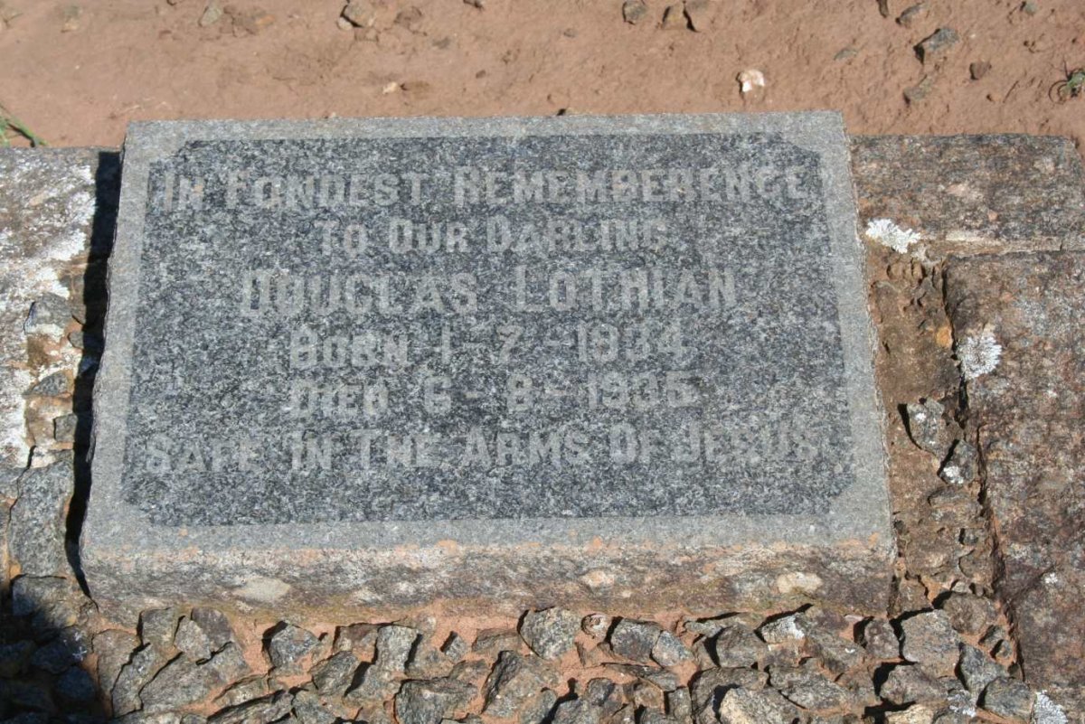 LOTHIAN Douglas 1934-1935