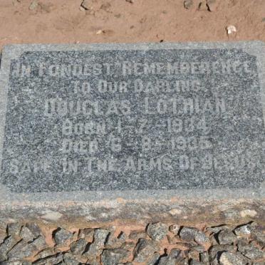 LOTHIAN Douglas 1934-1935