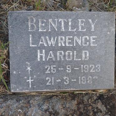 BENTLEY Lawrence Harold 1923-1992