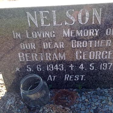 NELSON Bertram George 1943-1979