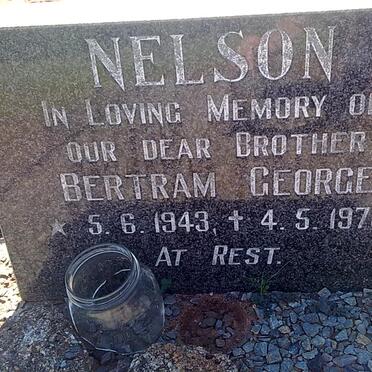 NELSON Bertram George 1943-1979