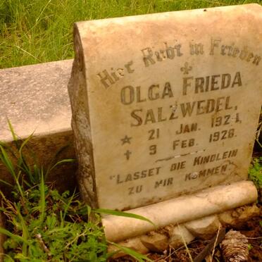 SALZWEDEL Olga Frieda 1924-1926