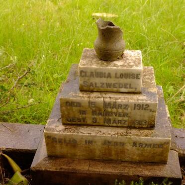 SALZWEDEL Claudia Louise 1912-1913