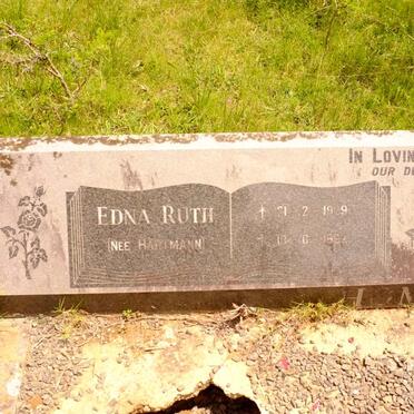 HOMANN Bernard Herman 1916-1992 &amp; Edna Ruth HARTMANN 1929-1992