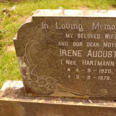 HOMANN Edwin Edward 1915-1995 &amp; Irene Auguste HARTMANN 1920-1976