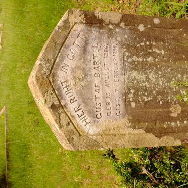 BARTEL Gustaf  1886-1888