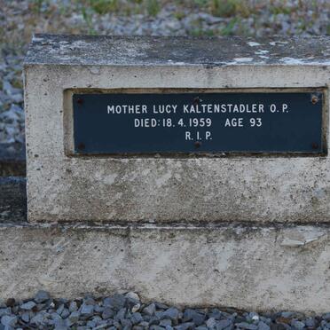 KALTENSTADLER Lucy -1959