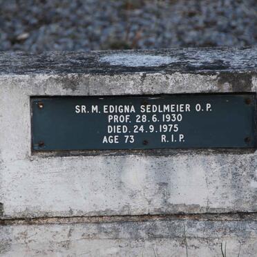 SEDLMEIER Edigna -1975