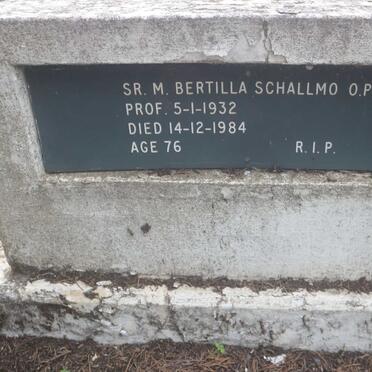 SCHALLMO Bertilla -1984