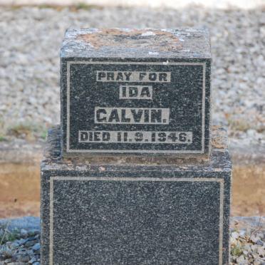 CALVIN Ida -1946
