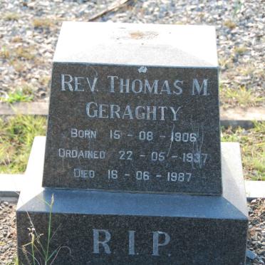 GERAGHTY Thomas M. 1906-1987
