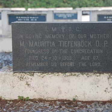 TIEFENBÖCK Mauritia -1900